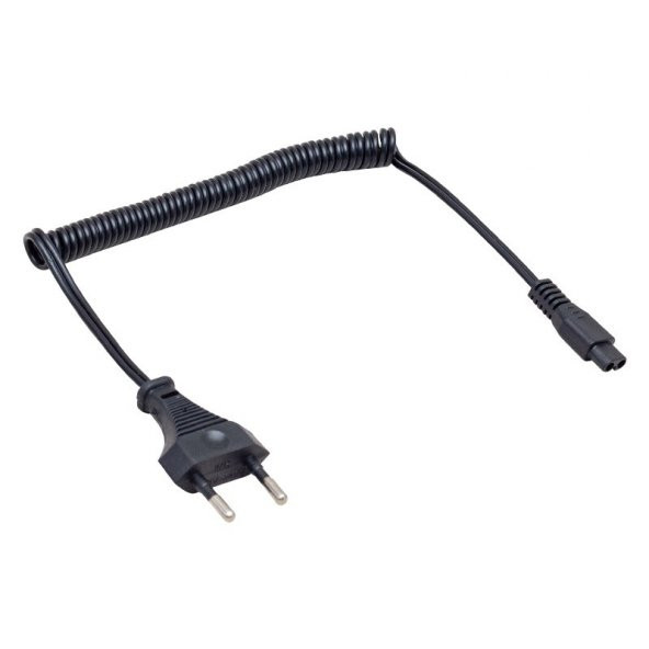 TIRAŞ MAKİNELERİ VE IŞILDAKLAR İÇİN SPİRAL MODEL 220 VOLT AC CEREYAN POWER KABLOSU (1 METRE)