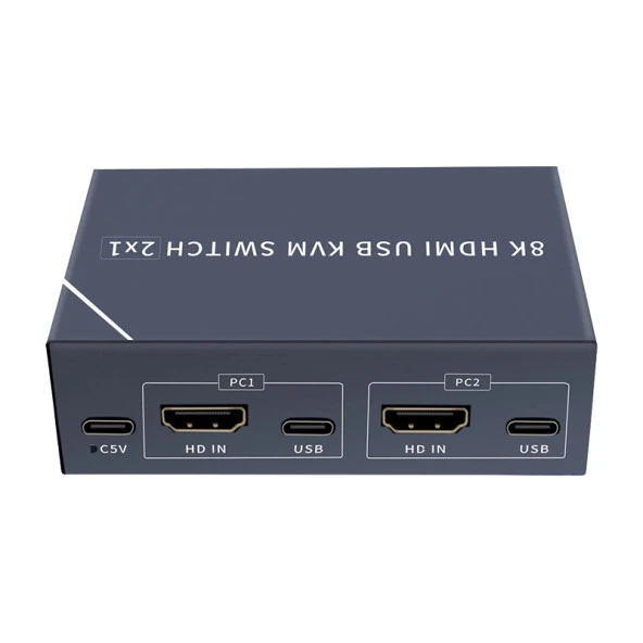 Powermaster PM-11777 8K Hdmi Usb Kvm Switch 2X1