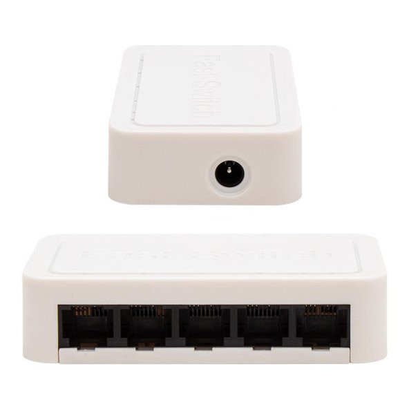 POWERMASTER PM-17647 5 PORT 10/100 MBPS ETHERNET SWITCH - 2