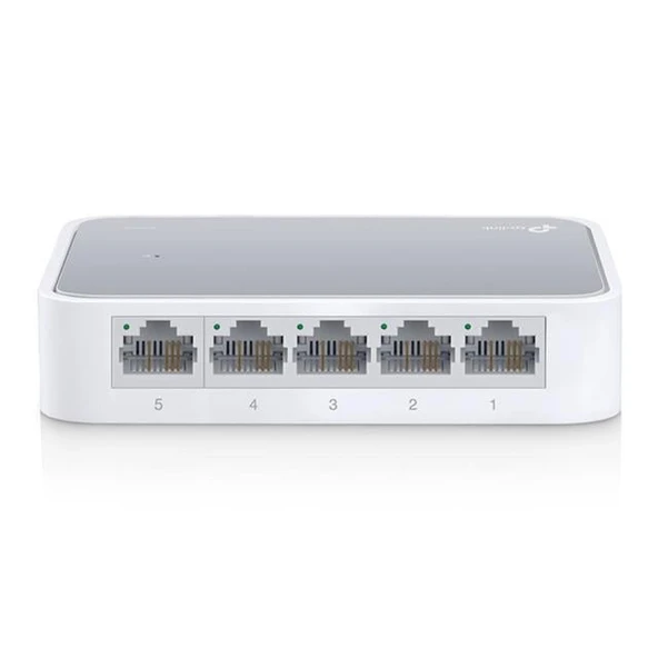 TP-Link TL-SF1005D 5-Portlu 10/100Mbps Masaüstü Switch - 8