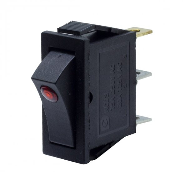 Powermaster Işıklı Tekli Mercekli Anahtar - 2