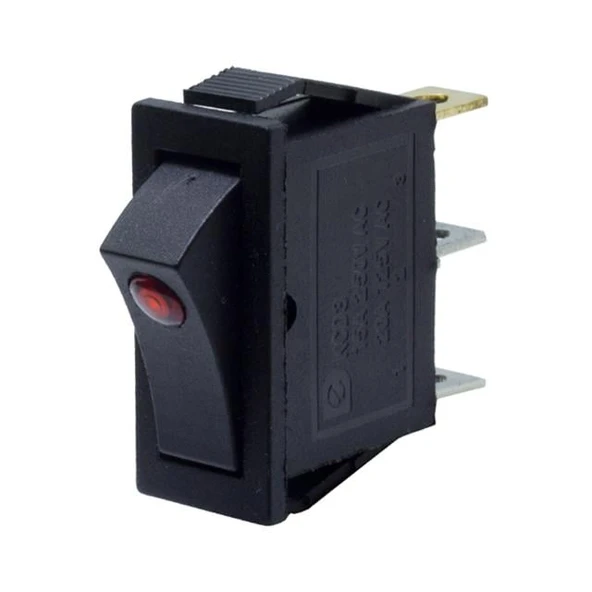 Powermaster Işıklı Tekli Mercekli Anahtar - 3