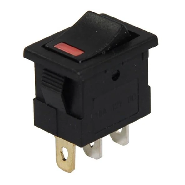 IC-118A Mini Işıklı 12 Volt Ledli Anahtar - 2