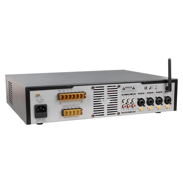 Magicvoice MV-1218 240W 5 Bölgeli USB/SD/Bluetooth Hat Trafolu Profesyonel PA Amfi - Resim 12