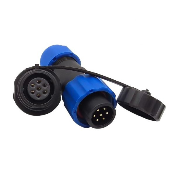 SD-13 Tipi Su Geçirmez 7 Pin Konnektör - Resim 5