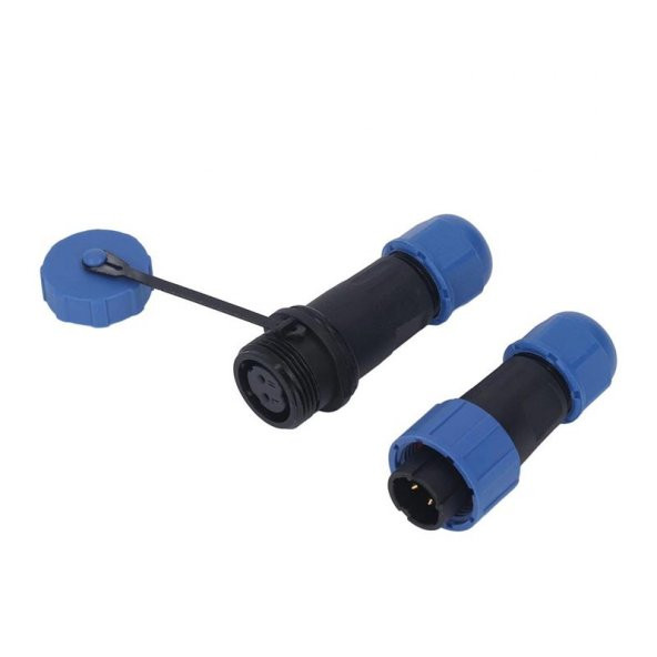 SD16 Su Geçirmez 2 Pin 16 Mm Konnektör Takımı - 4