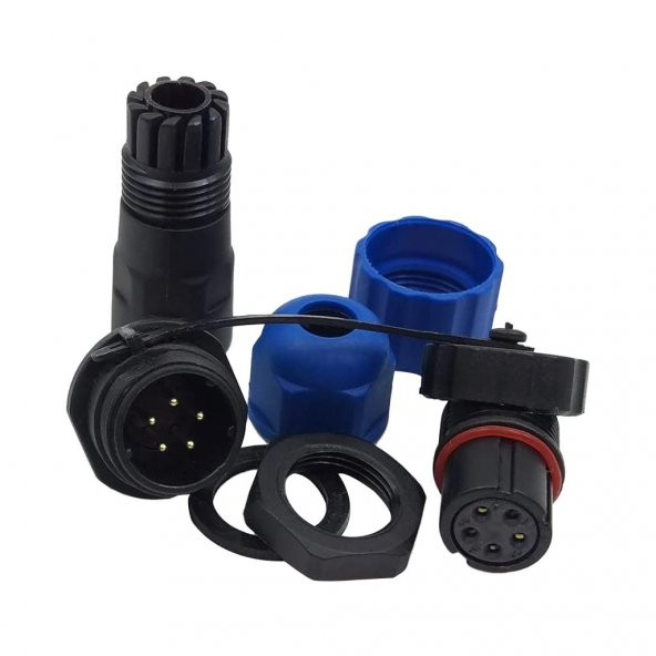 SD-13 Tipi Su Geçirmez 5 Pin Konnektör - 6