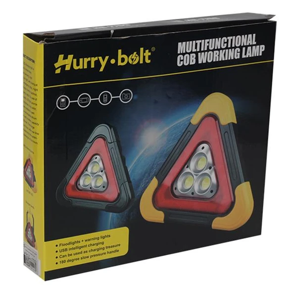 Powermaster Solar Şarj Üçgen Cob Aydınlatma Park Lambası HB-7709 - Resim 12