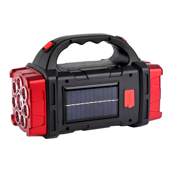 Powermaster HB-1678 Solarlı USB Çıkışlı Şarjlı 38 Watt Kamp Feneri - 5
