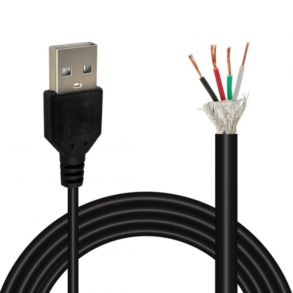 Powermaster Açık Uçlu 1.5 Metre Usb Kablo - 2