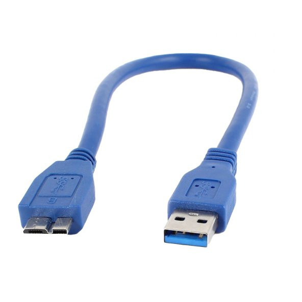 POWERMASTER PM-12900 USB 3.0 MAVİ 30 CM DATA MICRO USB KABLOSU - 2