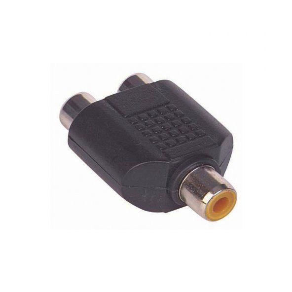 POWERMASTER PM-1097 1 RCA DİŞİ - 2 RCA DİŞİ ÇEVİRİCİ JACK - 2