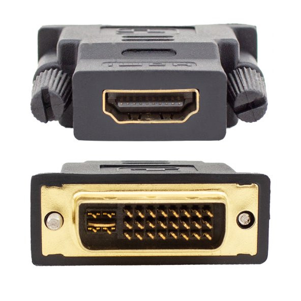Powermaster HDMI Dişi - DVI Erkek 24+5 Çevirici - 2