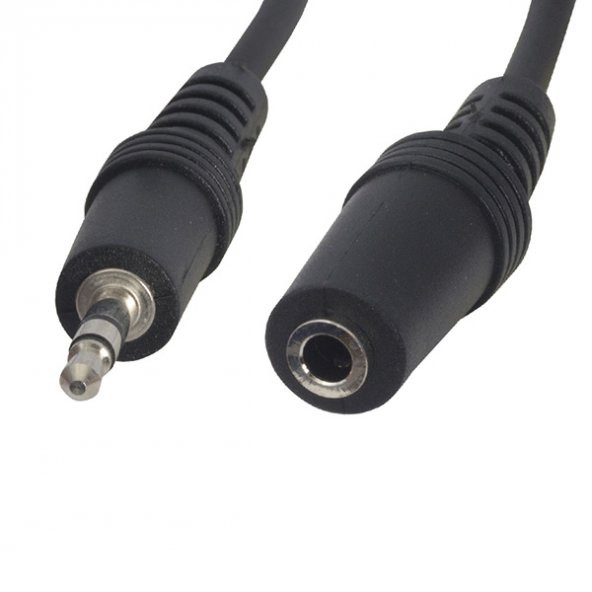 3.5 MM STEREO ERKEK/DİŞİ 3 METRE AUX UZATMA KABLOSU - 2