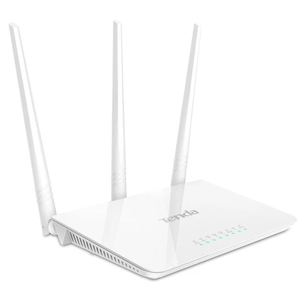 Tenda F3 4 Port 300 Mbps 3 Antenli Access Point Router - 8