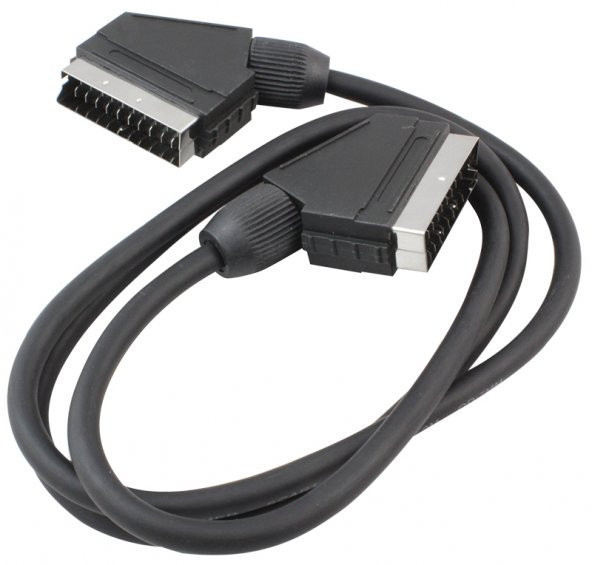 Powermaster Scart Scart 3 Metre Siyah Kablo ürün görseli