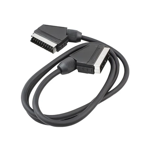 Powermaster Scart Scart 3 Metre Siyah Kablo - Resim 3