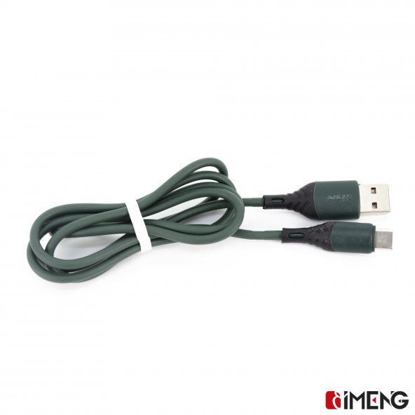 İmeng Tcl 20L+ 6A 100W UsbA to Type-C Data ve Hızlı Şarj Kablosu Yeşil - 3