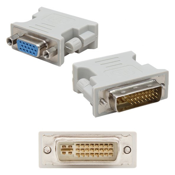 DVI Erkek - VGA Dişi Çevirici 24+5 Pin - 2
