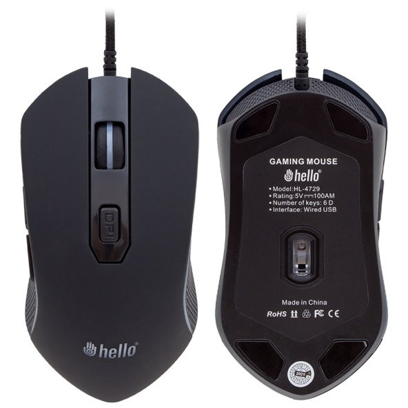Hello HL-4729 Kablolu Oyuncu Gaming Mouse - 2