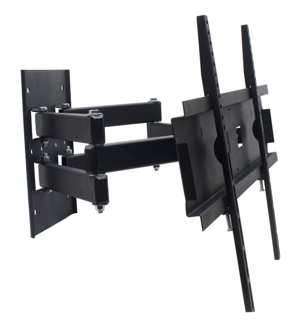 Powermaster PWR-H48 22''-55'' Çift Kollu Kilitli Hareketli Duvar Askı Aparatı - 5