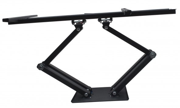 Powermaster PWR-H48 22''-55'' Çift Kollu Kilitli Hareketli Duvar Askı Aparatı - 6