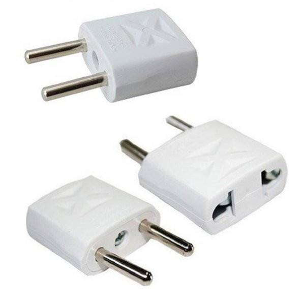 Powermaster Amerikan Fiş Standart Çevirici Beyaz