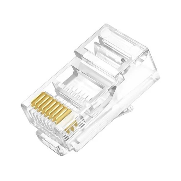 RJ 45 Cat6 Soket 8P/8C (100 Adet) - Resim 5