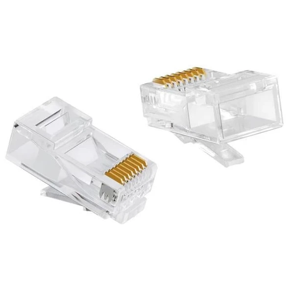 RJ 45 Cat6 Soket 8P/8C (100 Adet) - Resim 6