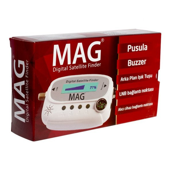 MAG MG-6300 LCD EKRANLI DİJİTAL UYDU BULUCU - 4