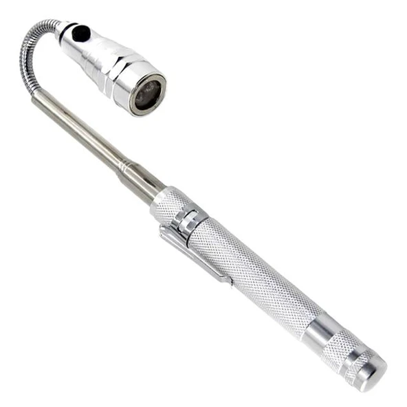 Powermaster MX-2808 Mıknatıslı 360 Derece Döner Başlıklı 3 Ledli Beyaz Işık El Feneri - 3