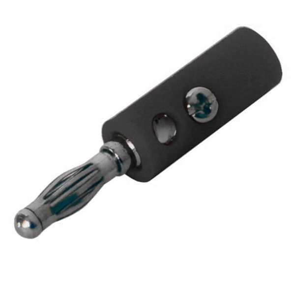 IC-238A Fiş Banan Jack Siyah CX-03 - 2