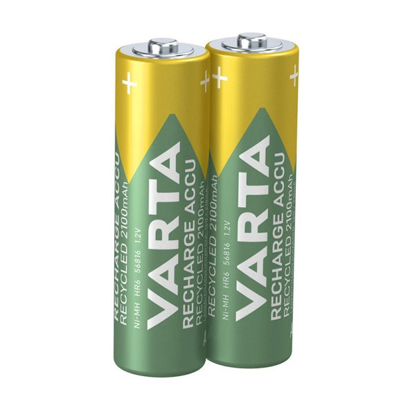 Varta 56706 1.2V 2100 Mah Şarjlı AA Kalem Pil (2'Li Paket) - 2