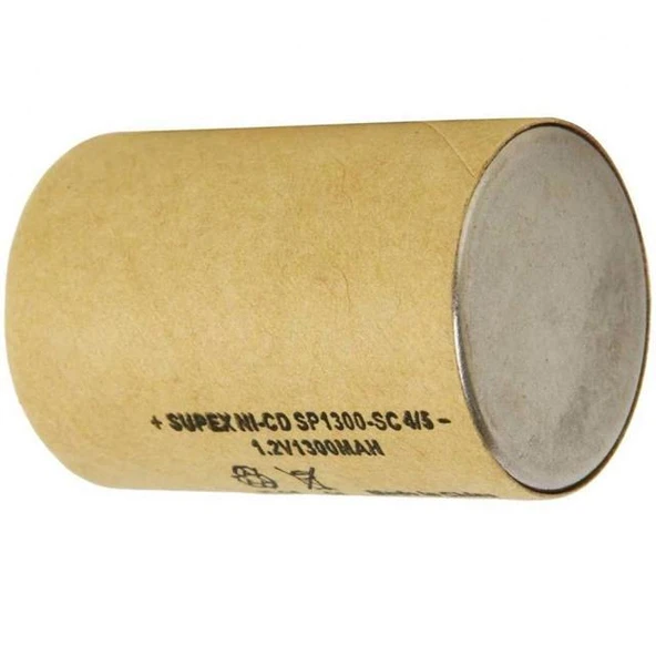 Supex SP1300-SC 1.2 Volt 1300 Mah Tekli Şarjlı Matkap Pili - 6