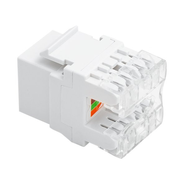 Rj45 Cat6 Şase 180 Derece Keystone Jack - Resim 3