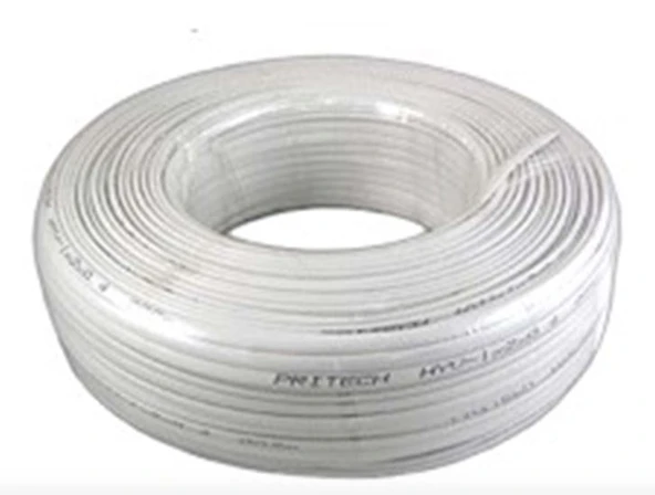 Lan LN-TEL22 Beyaz 2'Li Flat Köken 100 Metre Telefon Kablosu ürün görseli 1