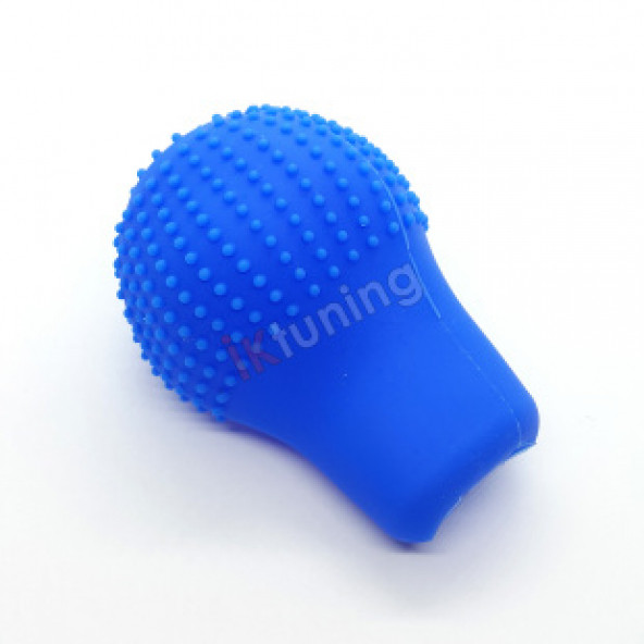 VİTES TOPUZU İÇİN SİLİKON KILIF (YUVARLAK MAVİ) ürün görseli