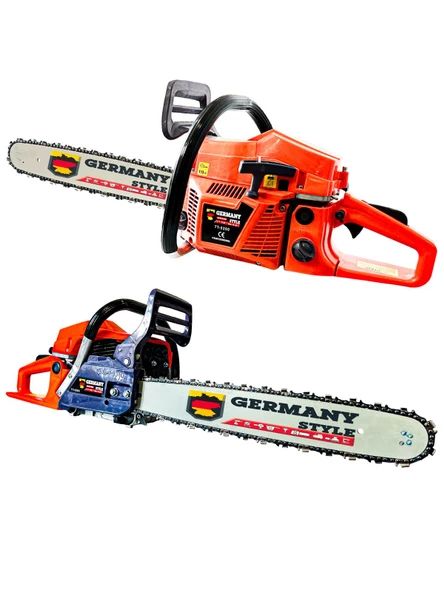 GERMANYSTYLE GRM-9063 3 HP Benzinli Ağaç Kesme Motoru Bıçkı 52 cc Benzin Motorlu Testere - 8