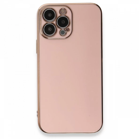 iPhone 13 Pro Kılıf Luxury Seri Kamera Korumalı Silikon Kapak - 7