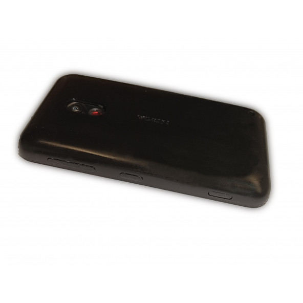 Nokia Lumia 620 Arka Kapak Nokia uyumlu Lumia 620 Siyah Arka Kapak Yan Tuş Takımı Anten Buzzer Hoparlör - 2