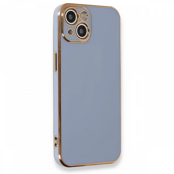 iPhone 13 Kılıf Luxury Seri Kamera Korumalı Silikon Kapak - 6