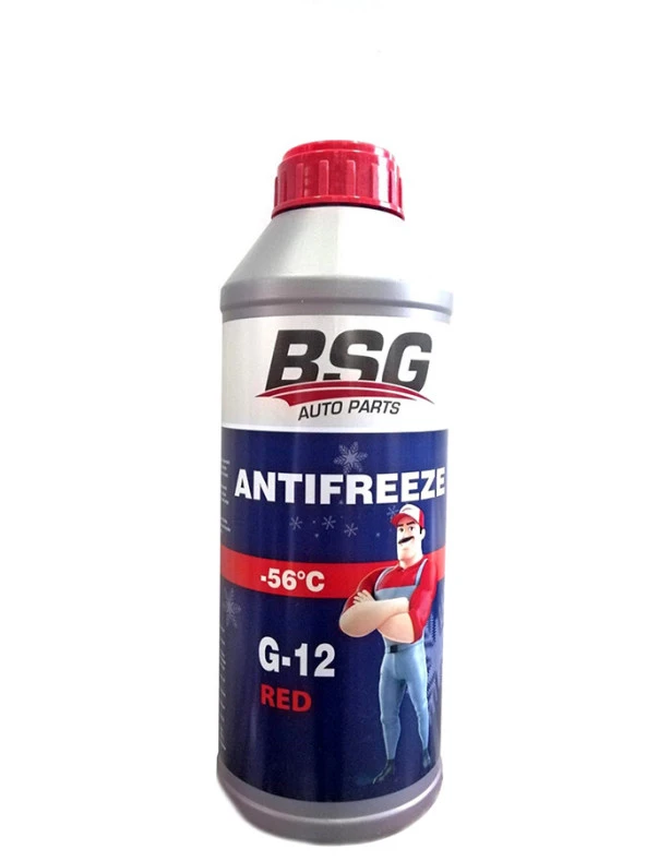 BSG ANTİFRİZ KIRMIZI / ORGANİK /-56 C / 1,5 LT