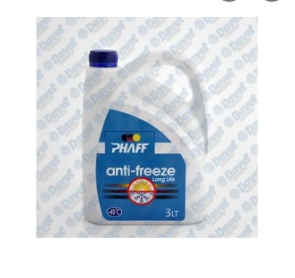 PHAFF ANTIFIRIZ ANTIFIRIZ MAVI 3 LT -45 DERECE