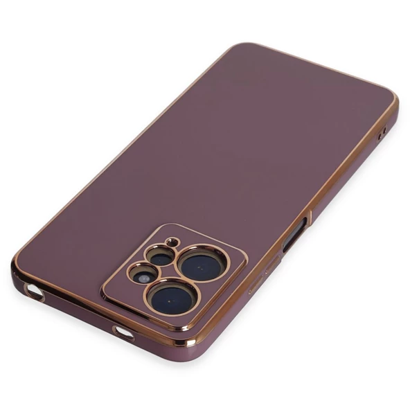 Xiaomi Redmi Note 12 4G Kılıf Luxury Seri Kamera Korumalı Silikon Kapak - 9