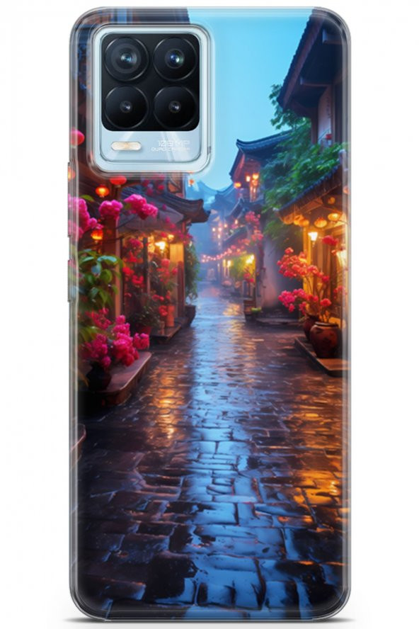 Realme 8 Pro Kılıf Seri Fresh 2 Rüya Sokak Kapak