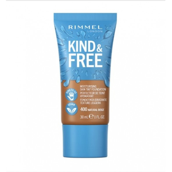 Rimmel London Kind Free Foundation 400 Natural Beige - 2