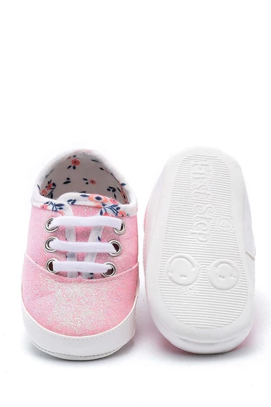 First Step First Step Simli Patik - Pembe 12-16 Ay / No.19 - 2