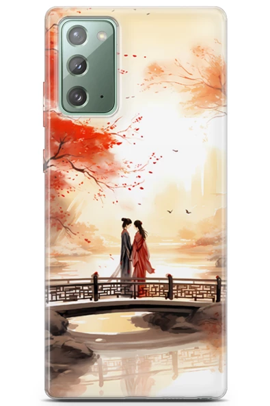 Samsung Galaxy Note 20 Kılıf Seri Fresh 23 Çin de Aşk Telefon Kabı