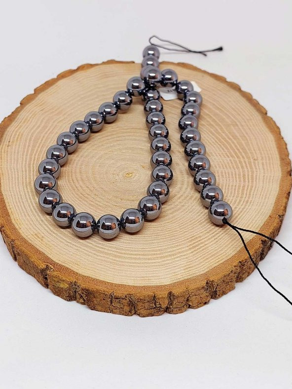 Terahertz Taşı YARIM Dizi 10mm (18cm uzunluğundadır) ürün görseli