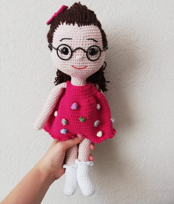 Gülçiçek Bebek Amigurumi Organik Oyuncak - 1